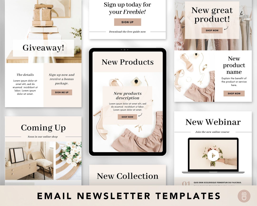 Email Newsletter Templates for Canva Lead Magnet Template - Etsy Australia