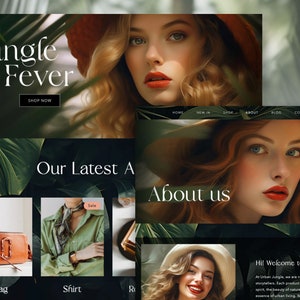 Urban Jungle Shopify Theme – Sage Green Website Template image 8