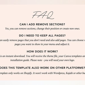 Coaching Shopify Theme Template Shopify Website Design Coaching Templates image 10