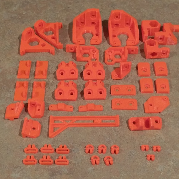 Printed PETG Parts for Prusa Full Bear Upgrade with Optional Anti-Vibration TPU Feet MK4/MK3.9/MK3S/+ MK2.5S MK2S