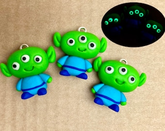 Alan The Three Eyed Alien Schlüsselanhänger