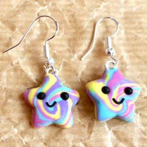 Jazzy Star Dangle Earrings