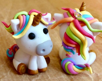 Zauberhafter Einhorn Schlüsselanhänger Charm - erhellt jeden Tag!