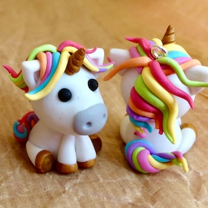 Magical Sparkle Unicorn Keyring Charm - Brightens up any day!