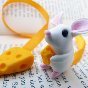 Little Mouse Handmade Bookmark