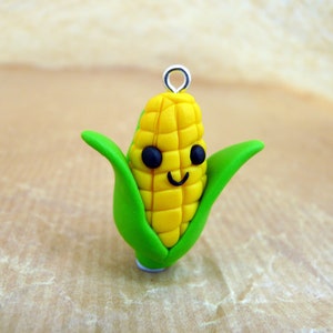 Süßer Corny Corn Schlüsselanhänger
