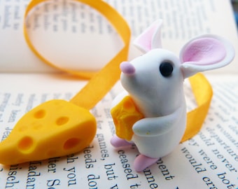 Little Mouse Handmade Bookmark