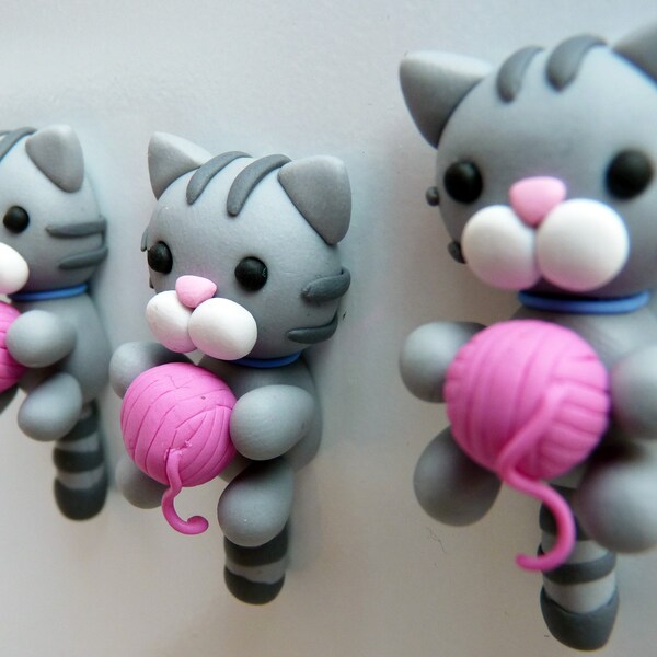 Cute Kitty Cat Fridge Magnet