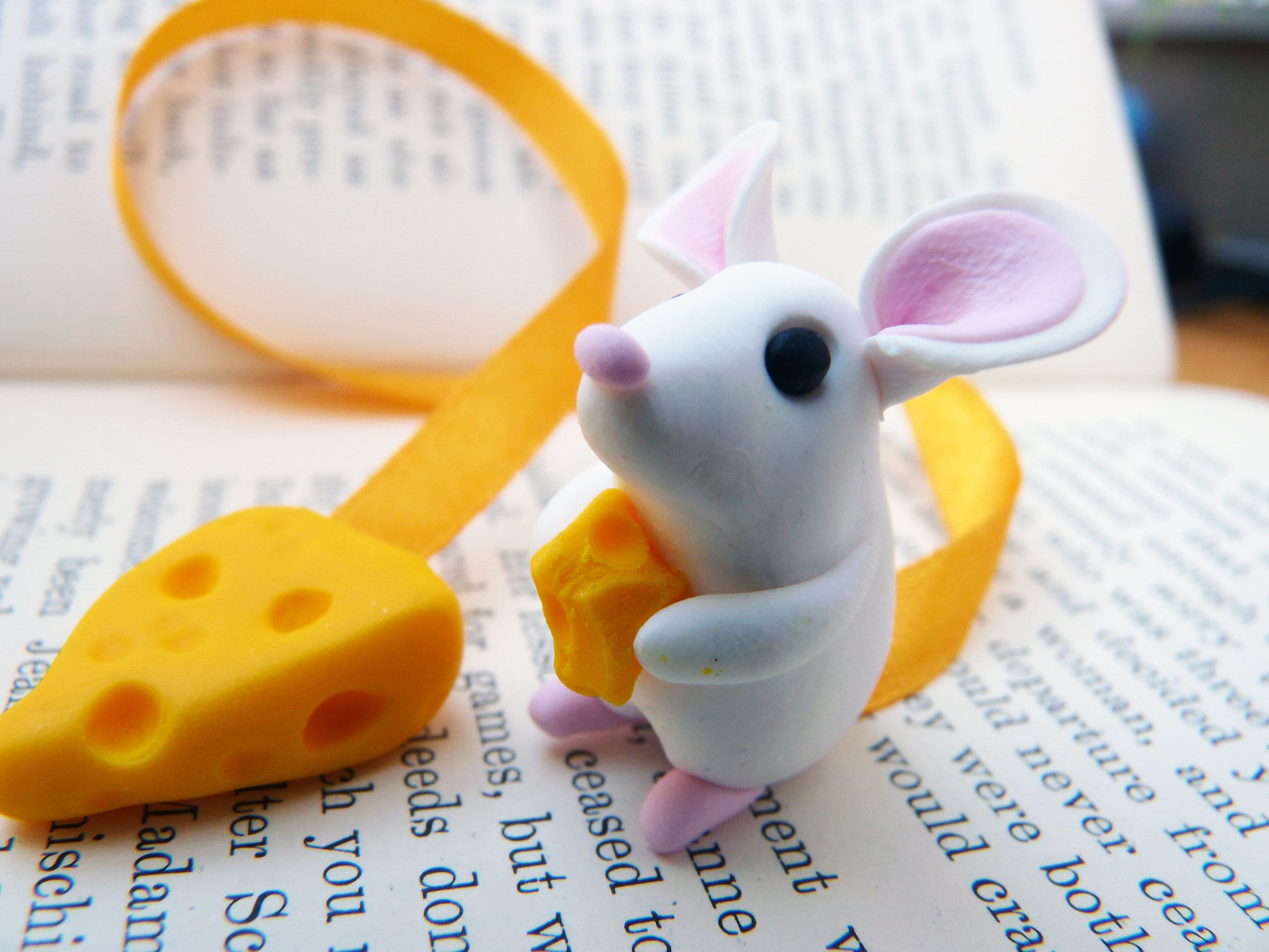 Little Mouse Handmade Bookmark