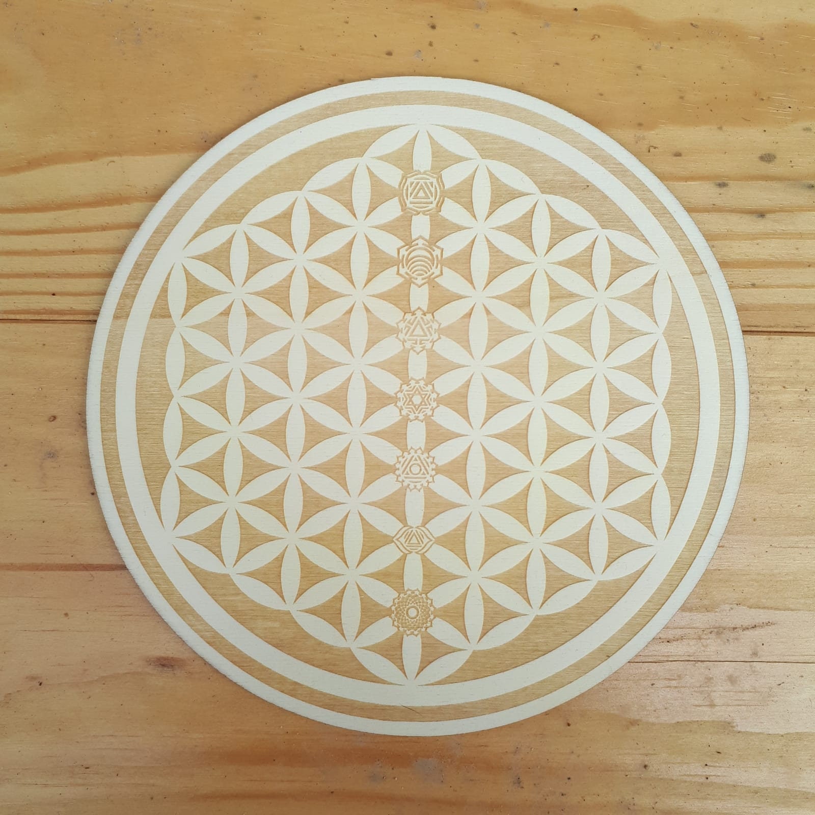 Dynamiseurs Fleur de Vie 7 Chakras