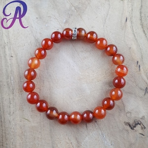 Carnelian - Natural Stones - 6mm beads