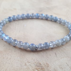Labradorit - Natursteine - 4 mm Perlen
