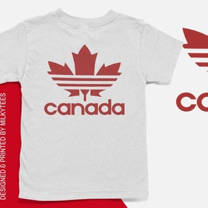 Kanada Ahornblatt T-Shirt, Vintage Style Kanada Sport T-Shirt, Vintage Team Kanada T-Shirt, Canadian Pride T-Shirt für Männer und Frauen