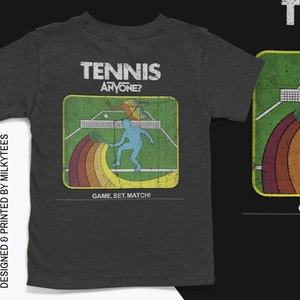 Retro Tennis T-Shirt, Tennis Lover T-Shirt, Tennis Player T-Shirt, Tennis Gift T-Shirt Shirts, Tennis T-Shirts for Mens, Vintage Tennis.