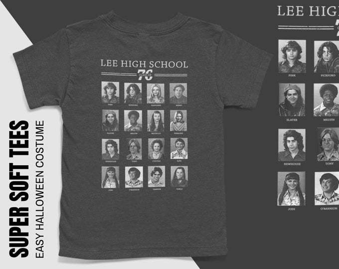 Dazed and Confused Tshirt, Class of 76', Movie Tshirts, Cult Movies Tshirts, Vintage Tshirts