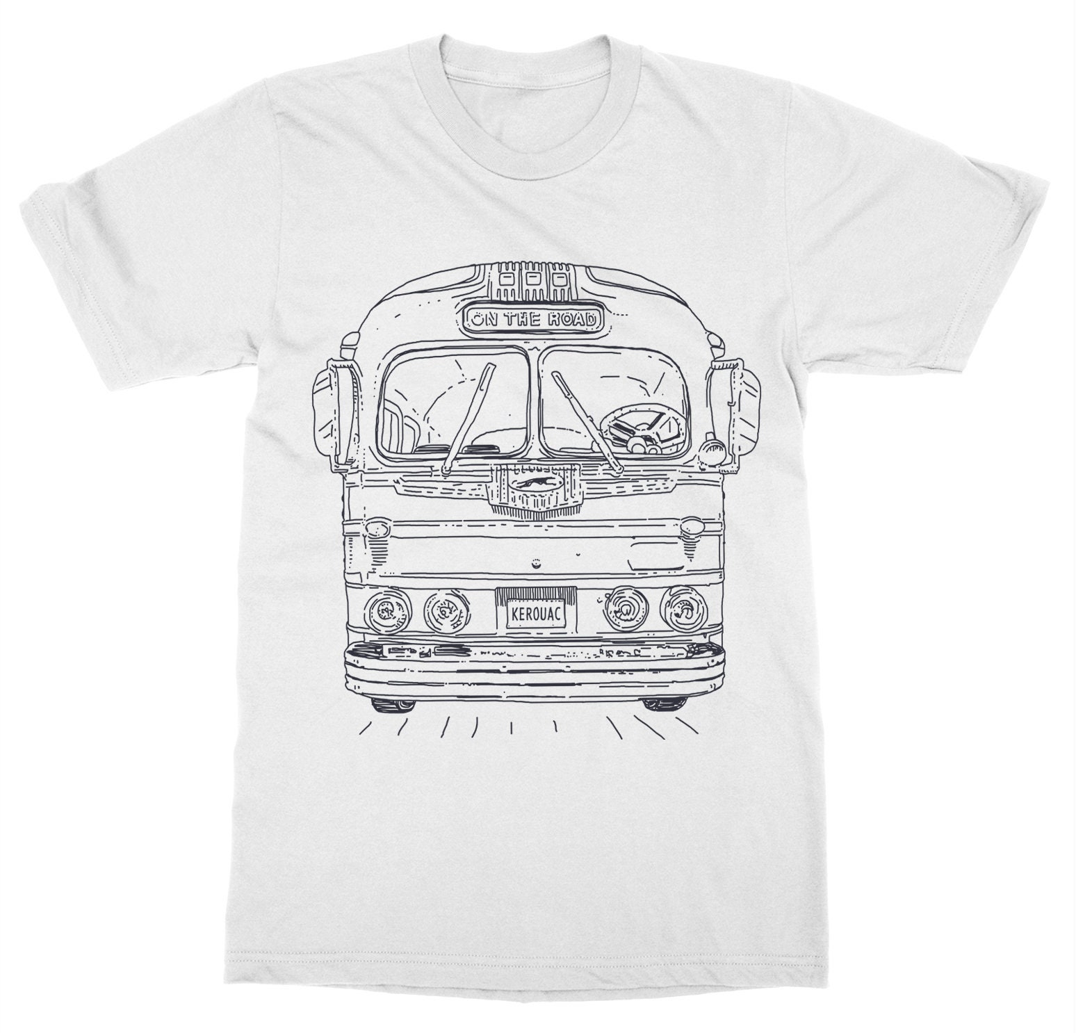 On the Road - Jack Kerouac Vintage T-shirt - T-shirt for Men