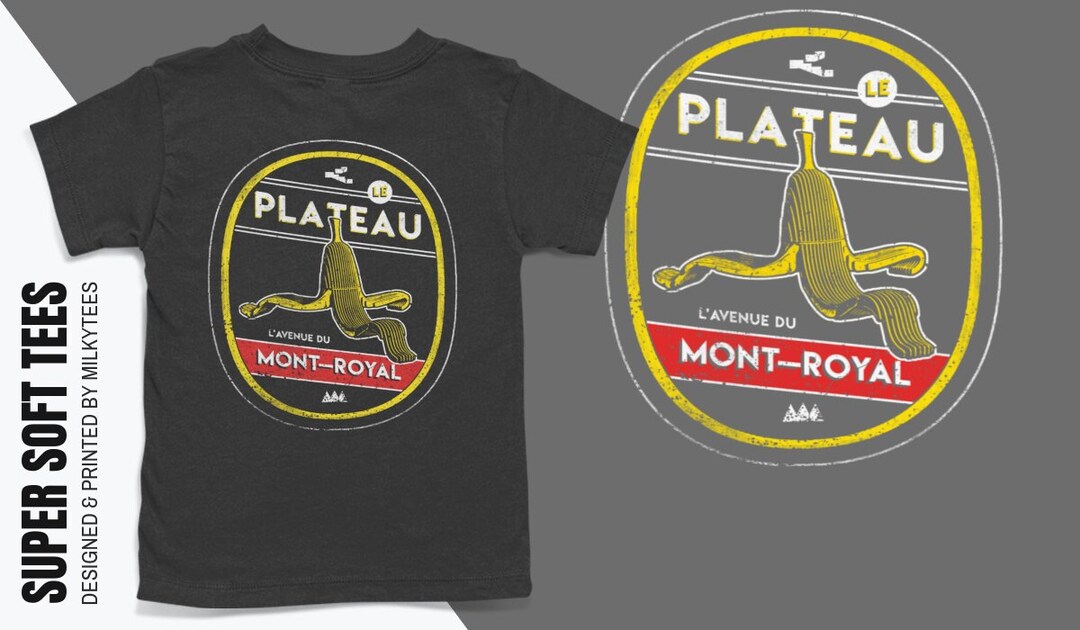 Montreal Tshirt, Le Plateau Tshirt, Travel Tshirts, Vintage Montreal