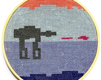 Atari Art Star Wars Print Empire Strikes Back Art Atari 2600 Game Art ...
