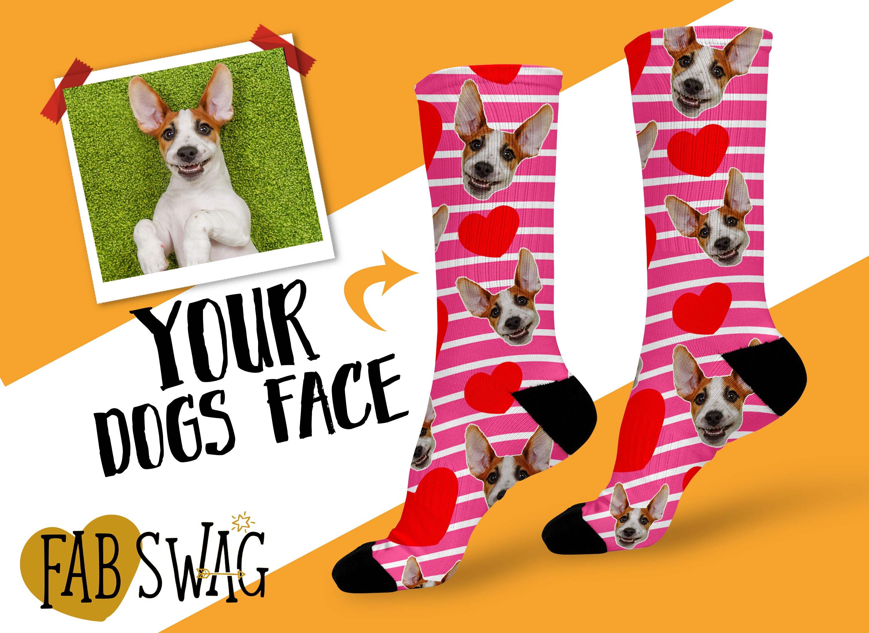 custom dog socks for humans