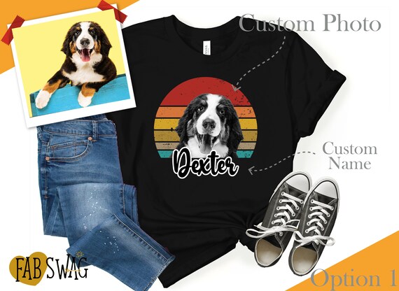 etsy custom dog shirt