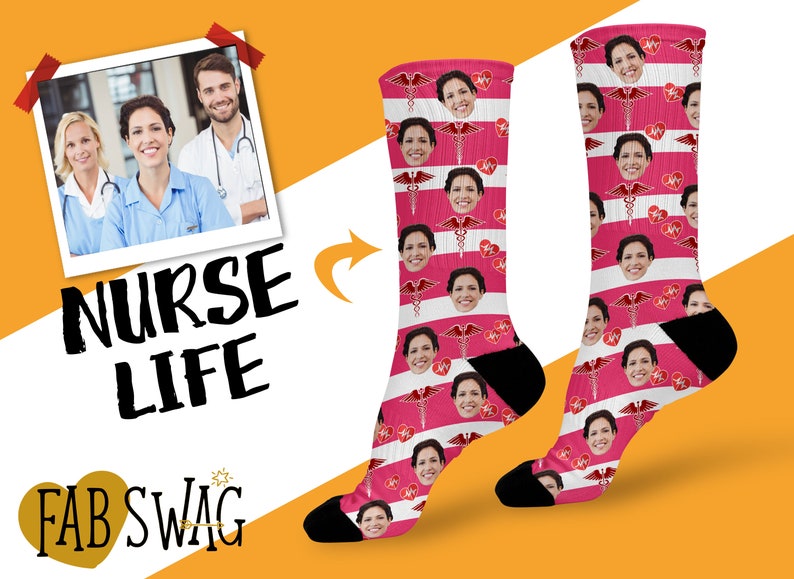 Nurse Graduation Gift Nurse Birthday Gift Unique Nurse Gift Funny Nurse Socks Nurse Gift Nursing Student Gift Custom Nurse Gift