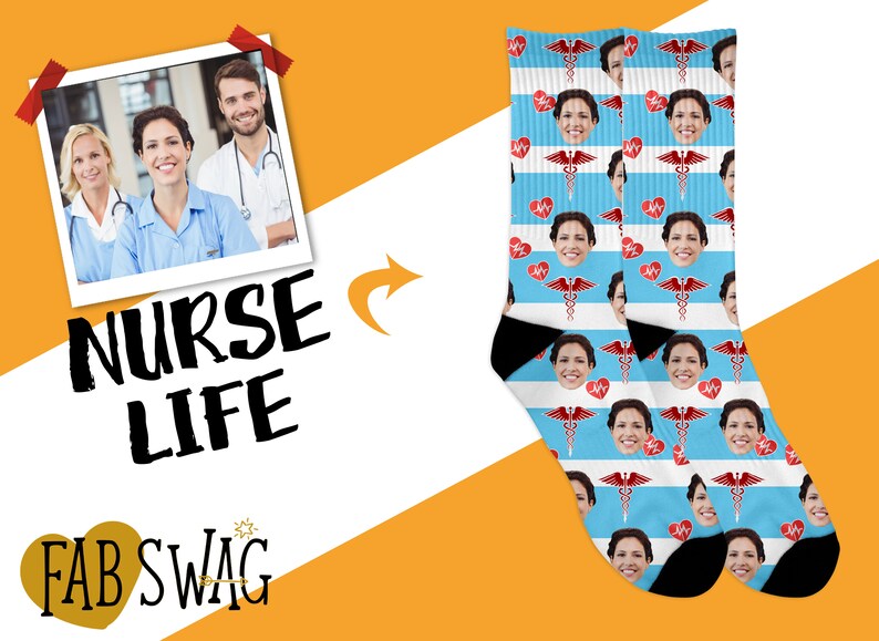 Nurse Graduation Gift Nurse Birthday Gift Unique Nurse Gift Funny Nurse Socks Nurse Gift Nursing Student Gift Custom Nurse Gift