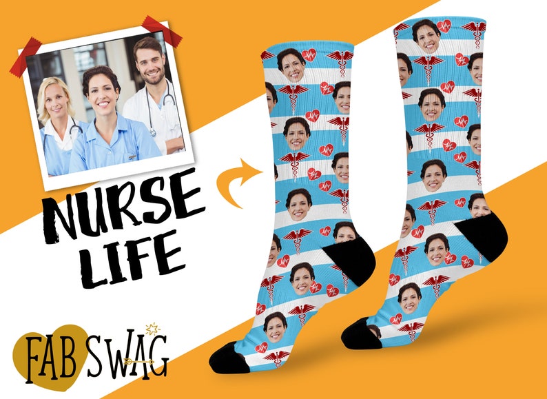 Nurse Graduation Gift Nurse Birthday Gift Unique Nurse Gift Funny Nurse Socks Nurse Gift Nursing Student Gift Custom Nurse Gift