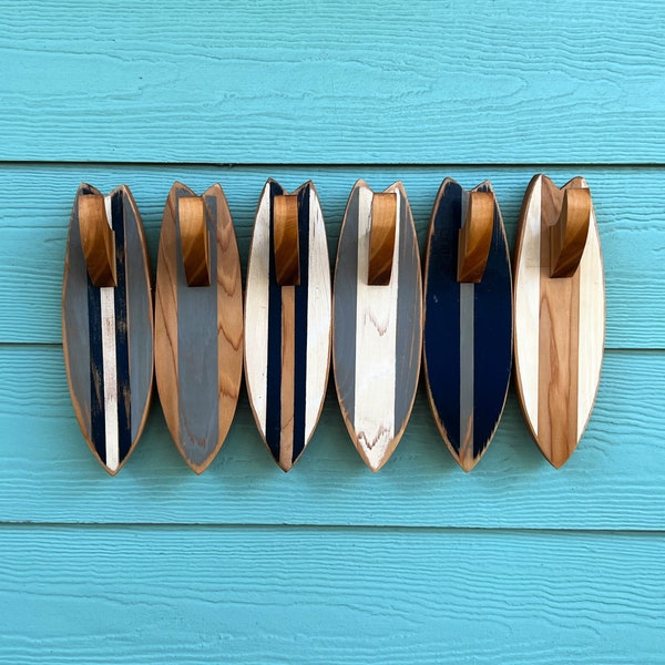 Surfboard Towel Holder Handmade Custom Colors