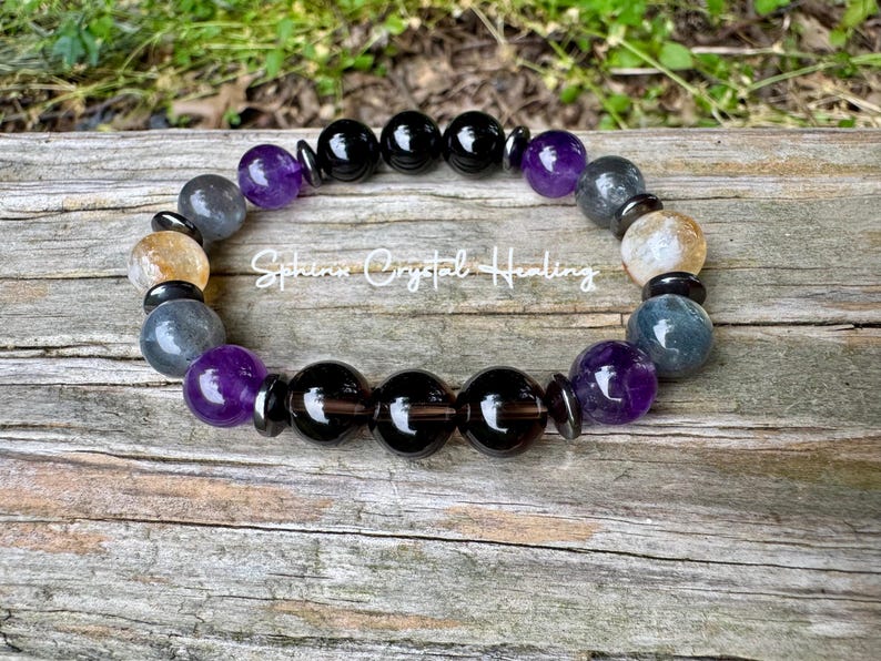 10MM Libra Energy - Unisex Zodiac Horoscope Bracelet - "The Diplomat, Libra" September October Birthday - Real Crystal Healing Gemstones image 8