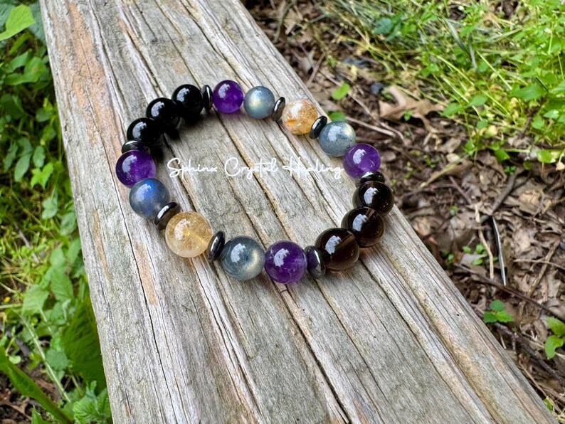 10MM Libra Energy - Unisex Zodiac Horoscope Bracelet - "The Diplomat, Libra" September October Birthday - Real Crystal Healing Gemstones image 9