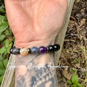 10MM Libra Energy - Unisex Zodiac Horoscope Bracelet - "The Diplomat, Libra" September October Birthday - Real Crystal Healing Gemstones image 6