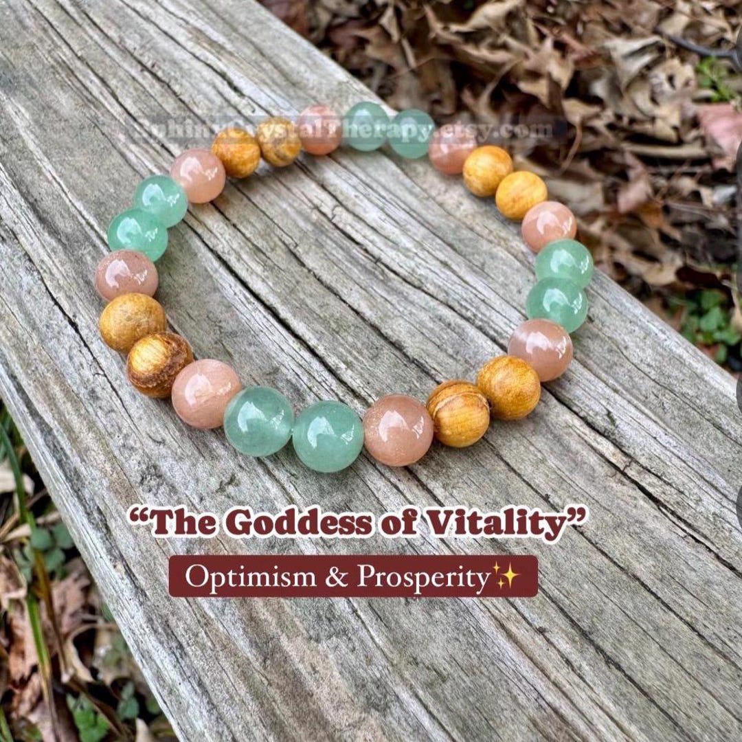 Prosperity " Goddess of Vitality " Stress & Emotional Support - Heart ...