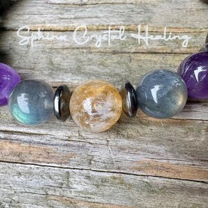 10MM Libra Energy - Unisex Zodiac Horoscope Bracelet - "The Diplomat, Libra" September October Birthday - Real Crystal Healing Gemstones image 7