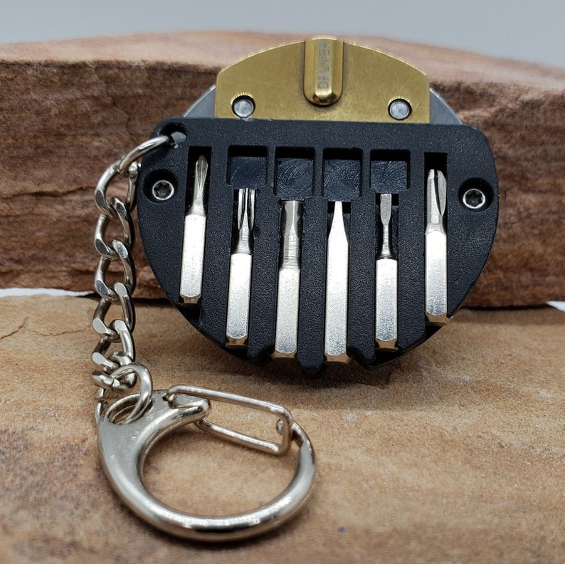 Multitool Coin Pendant Survival EDC Knife w/Screwdriver & 6 Etsy
