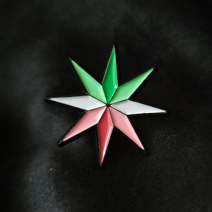 Abrosexual Starburst Pin