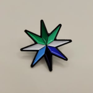 MLM Starburst Pin