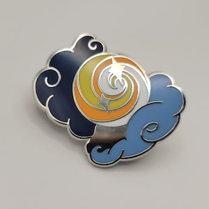 Aroace Crystal Ball Pin