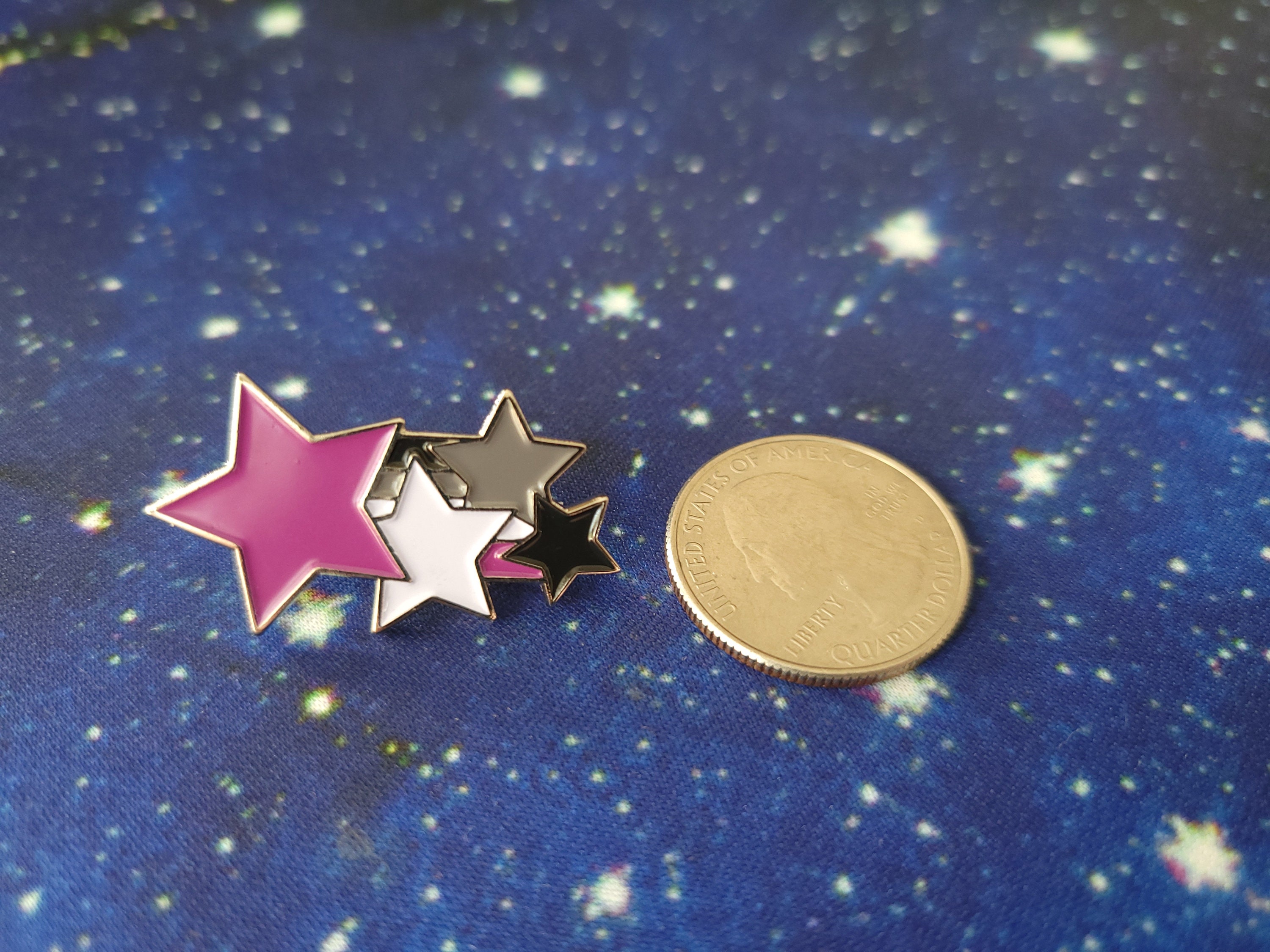 Ace Stars Pin - Etsy Australia