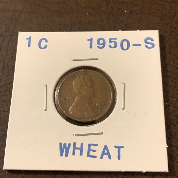 1950 P/D/S Wheat Penny