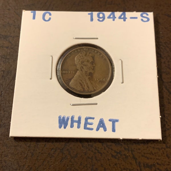 1944 P/D/S Wheat Penny