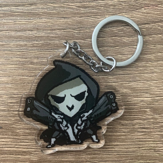 overwatch reaper keychain