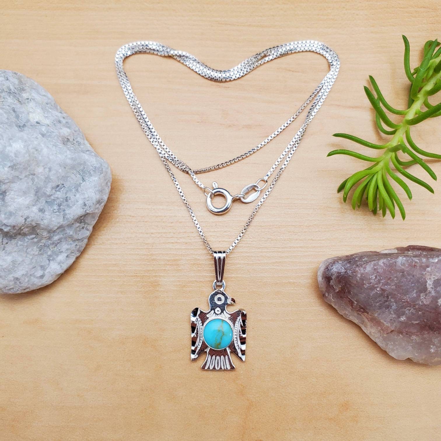 Socute925 Thunderbird Necklace Pendant Without the Chain