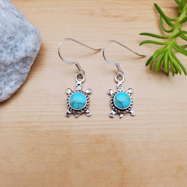 Turtle Earrings - Etsy