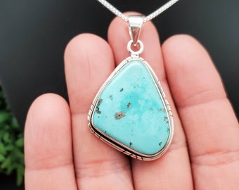 IGM#07 | アリゾナ ターコイズ ペンダント シルバー チェーン