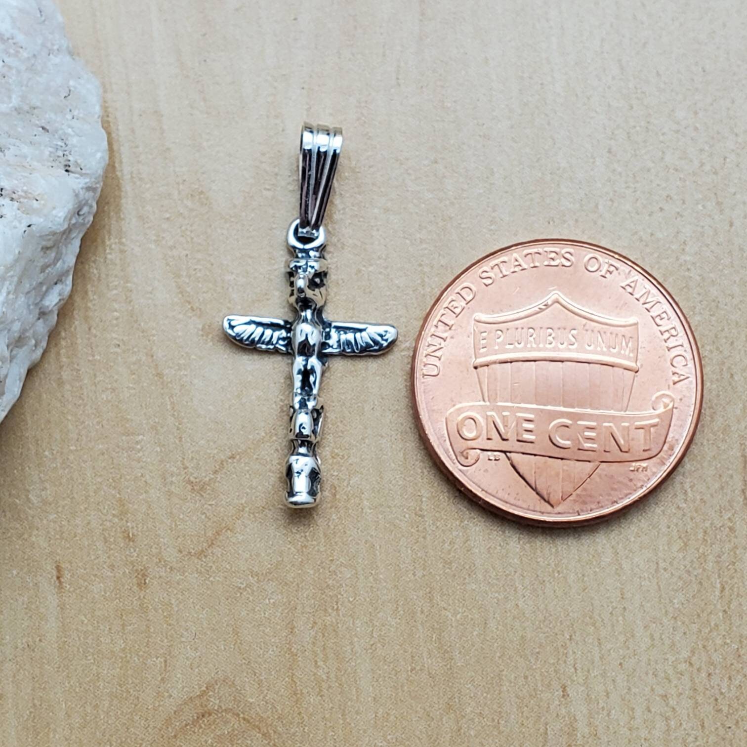 とーてむぽーる Socute925 Totem Pole Necklace Pendant | Sterling Silver