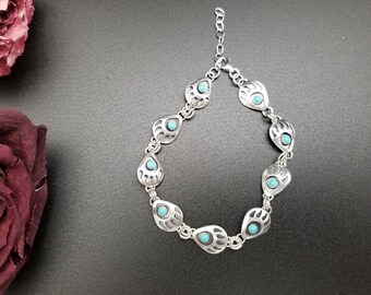 【b-16】 one‐hand bear claw / Turquoise 61hRFCIl9NL._UY1000_.jpg