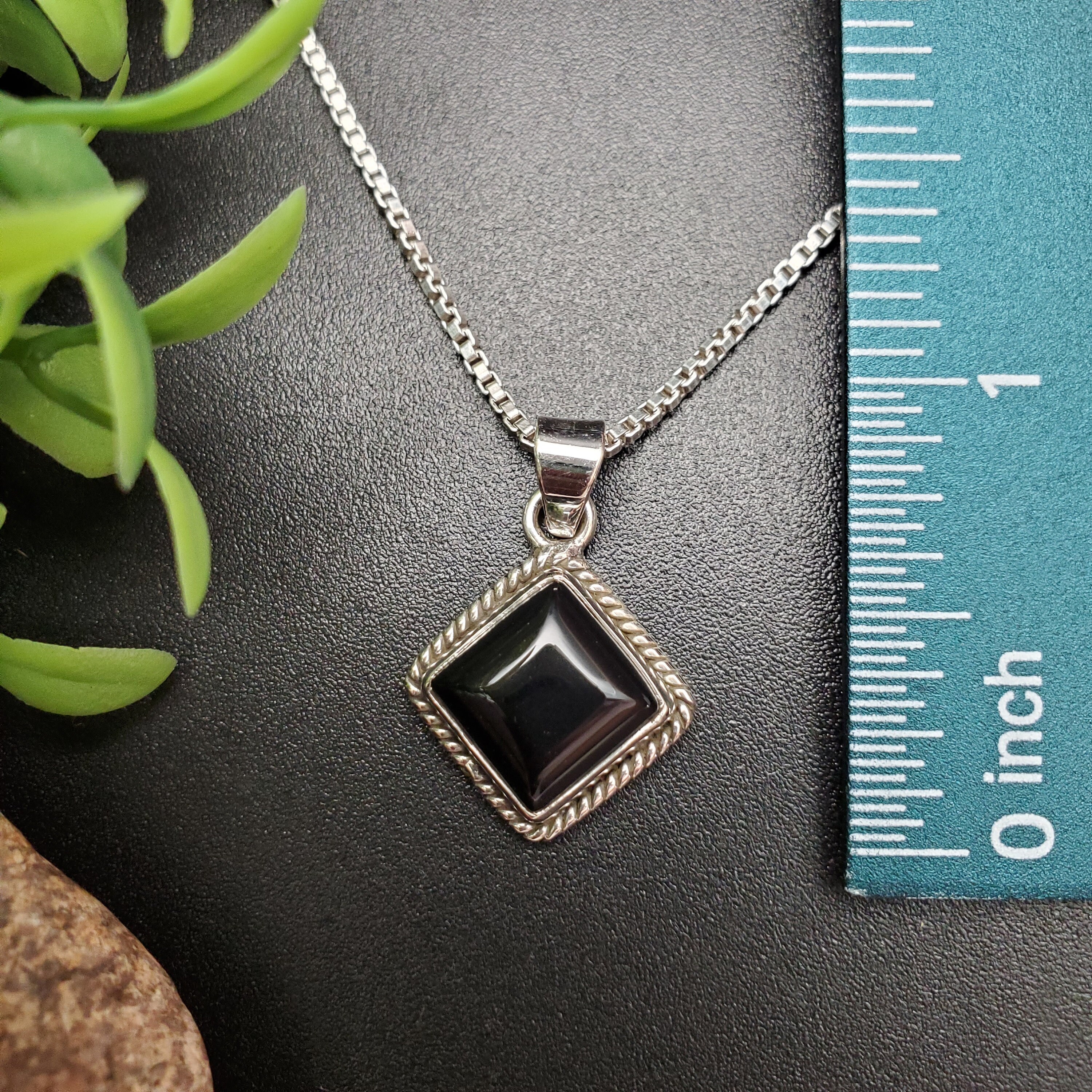 【BLACKPURPLE】23FW★ Midnight Full Exento Necklace-Onyx il_fullxfull.5297583050_8z2b.jpg