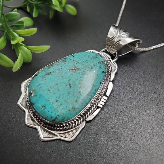 Sterling Silver Turquoise Pendants Sterling Silver Turquoise Pendants