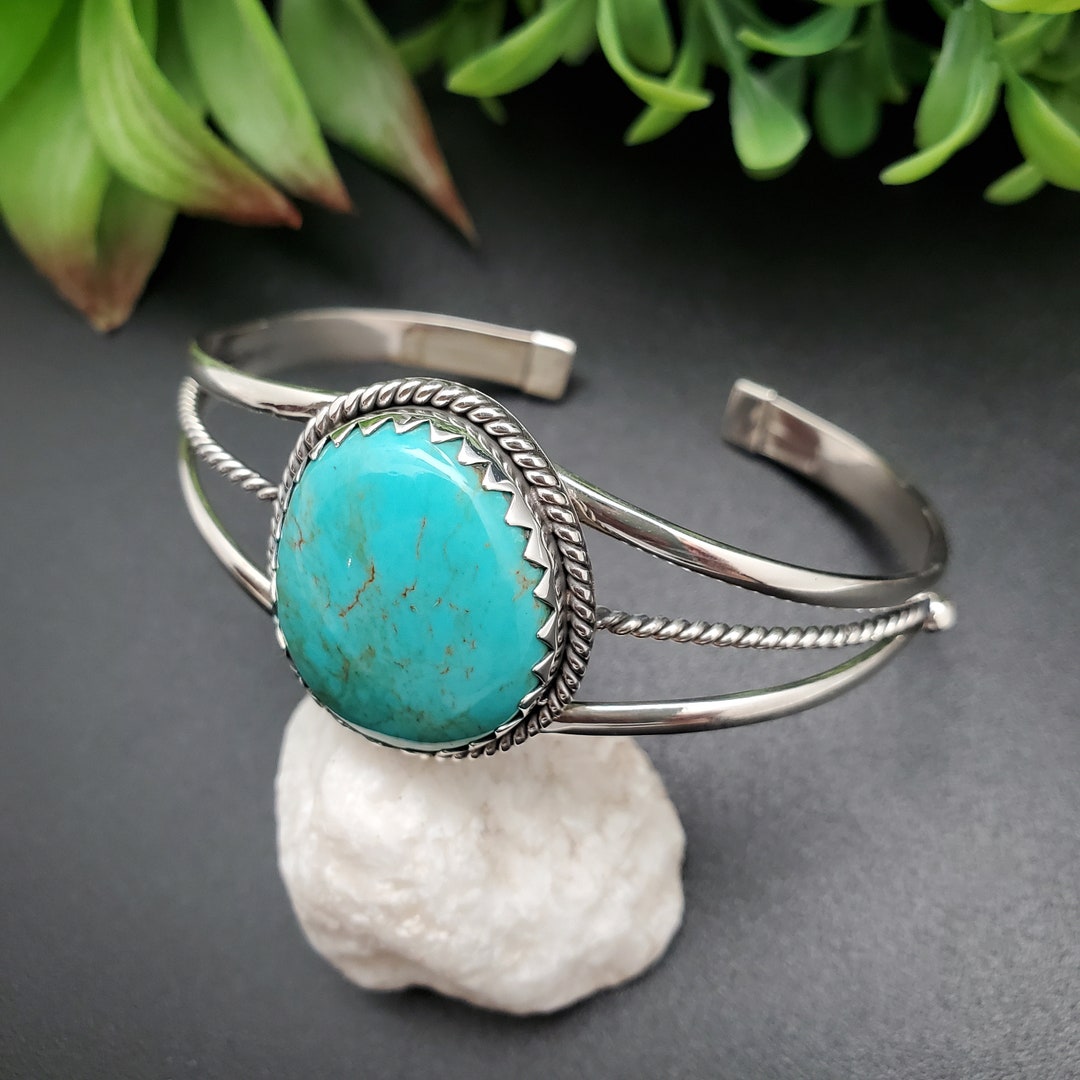 Turquoise Cuff Bracelet - T4159T