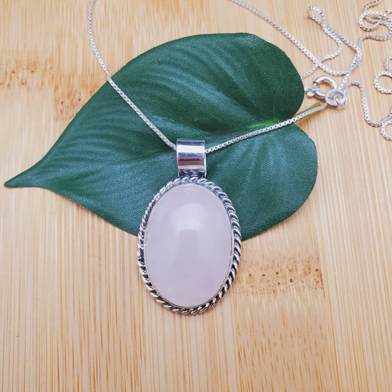Huge Southwest Pink Sterling Silver Pendant Huge Southwest Pink Sterling Silver Pendant